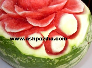 Training - Video - step - by - step - decoration - watermelon - to - the - Flowers (11)