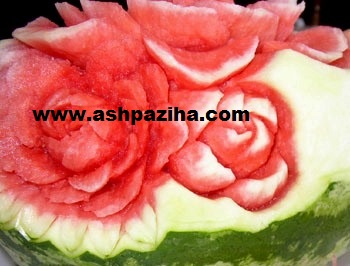 Training - Video - step - by - step - decoration - watermelon - to - the - Flowers (7)