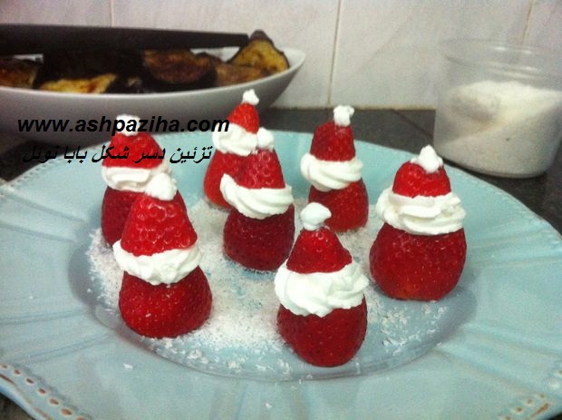 Decorated - dessert - shape - Santa Claus - strawberries - and - creamy (20)