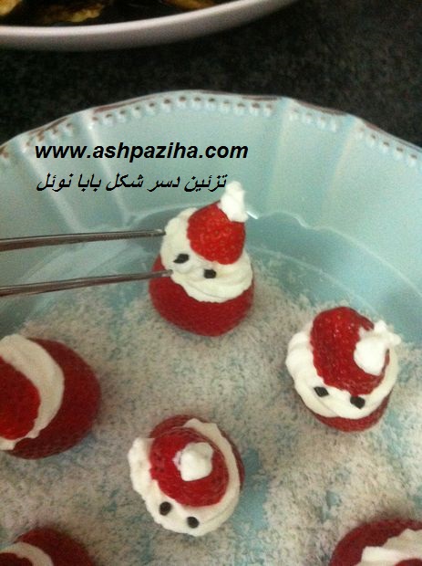 Decorated - dessert - shape - Santa Claus - strawberries - and - creamy (23)