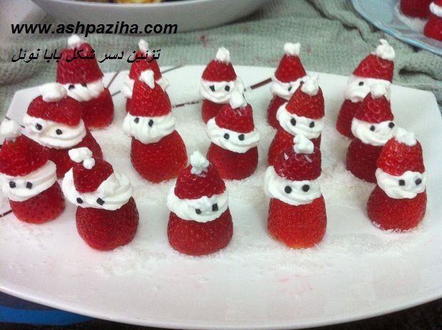 Decorated - dessert - shape - Santa Claus - strawberries - and - creamy (27)