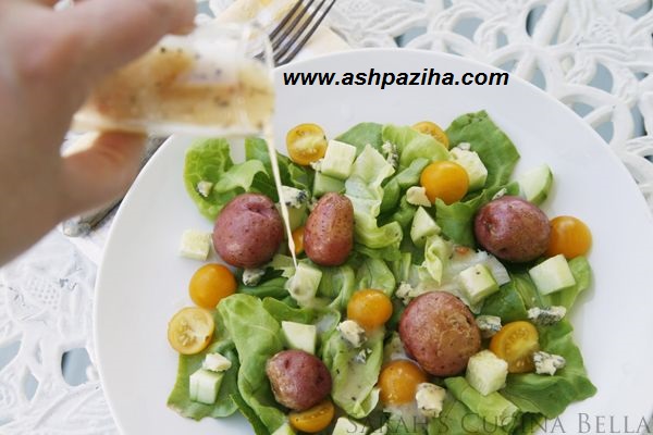 Salad - warm - with - potatoes - how - Preparation (3)