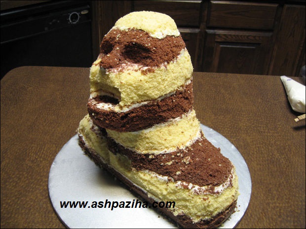 The newest - decoration - cake - in - Figure - zombies - teaching - video (28)