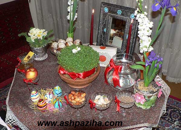 Decoration - tablecloth - Haftsin - Nowruz 94 (22)
