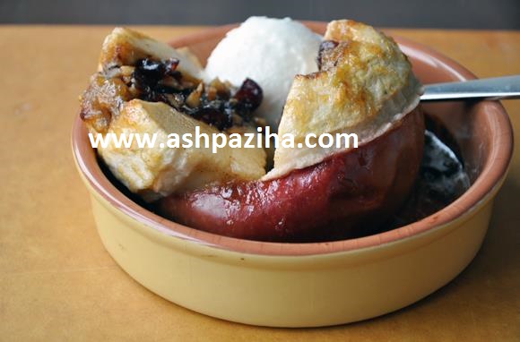 Mode - preparation - Apple - cooked - with - Glaze - Apricot (6)