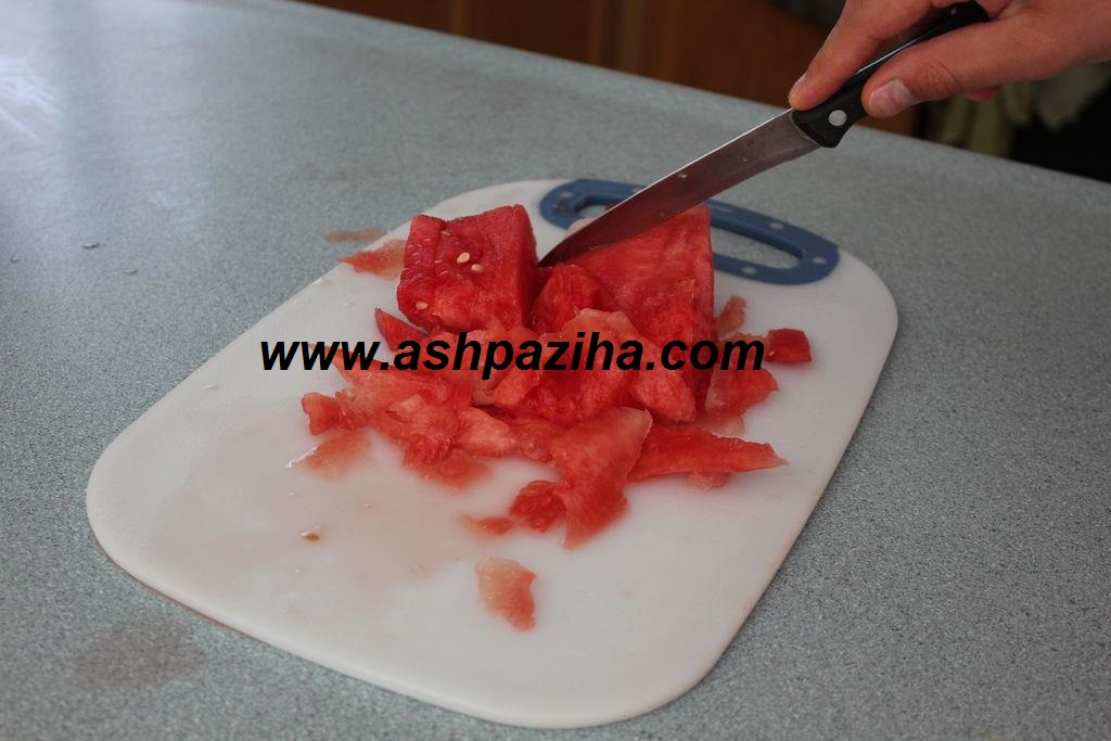 Mode - preparation - ice cream - homemade - with - taste - Watermelon - image (5)