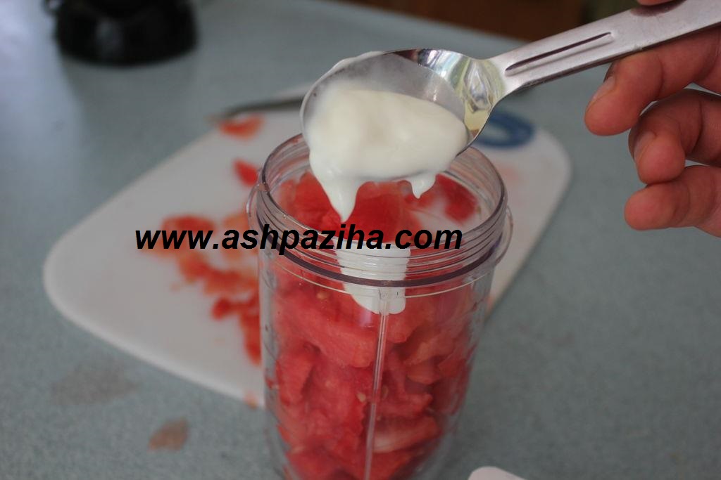 Mode - preparation - ice cream - homemade - with - taste - Watermelon - image (7)