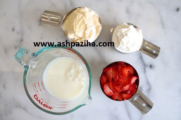 Training - image - ice cream - strawberry - and - milk - Series - second (2)