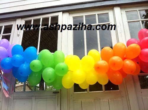 Construction - inflatable balls - to - shape - Rainbow (9)