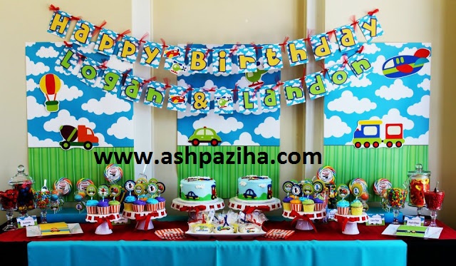 Decorations - birthday - boy - with - Themes - car - and - Aircraft (2)