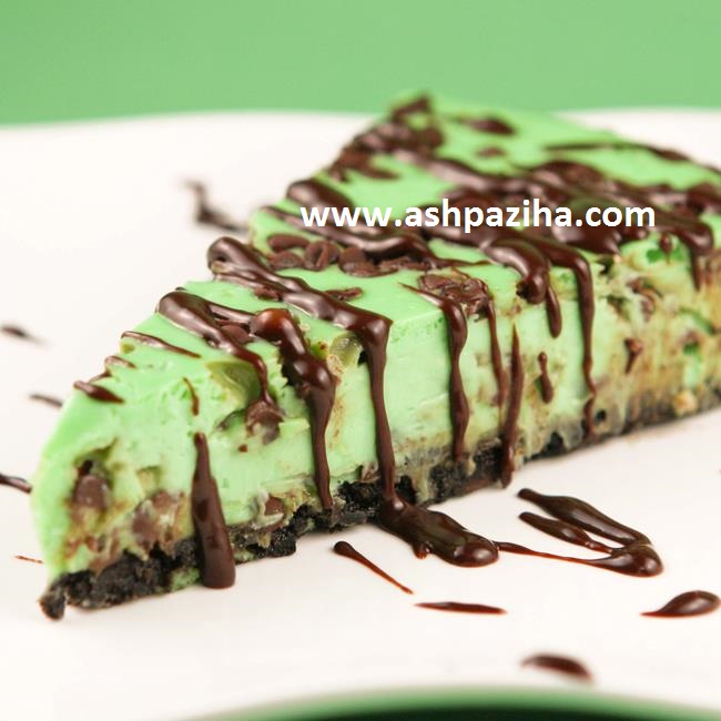 Mode - preparation - Cheesecake - spearmint - with - chocolate - image (1)
