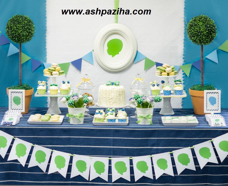 Green and yellow theme birthday decorations (8)
