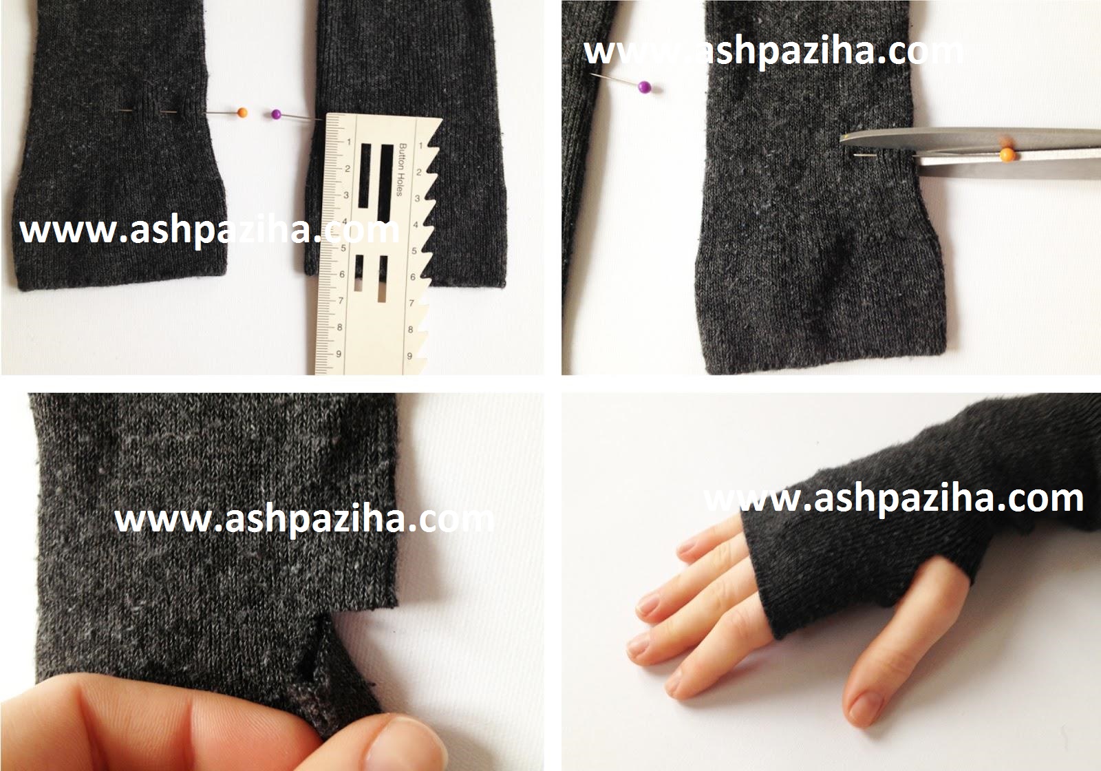 How - with - Socks - Gloves - finger - sew (4)