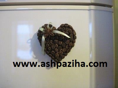 Method - making - magnets - of - heart-shaped - with - coffee beans (9)
