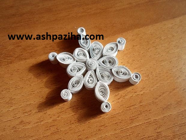 Method - making - pendants - decorative - in the form of - snowflake (15)