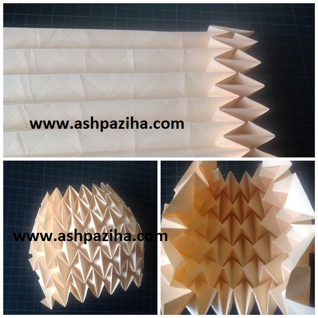 Training - Making - paper vase - with - art - Origami (4)
