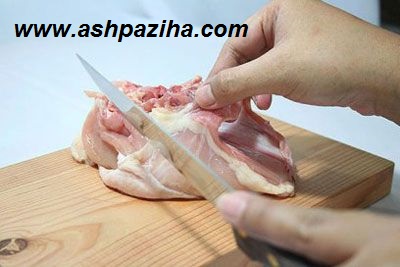 Chicken breast fillet out step by step video tutorials (3)