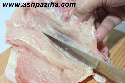 Chicken breast fillet out step by step video tutorials (4)