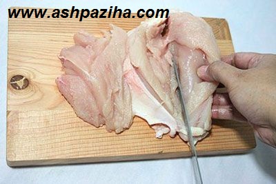 Chicken breast fillet out step by step video tutorials (5)