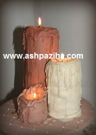 Training - cooking - and - decorations - Cake - in the form of - Candle (8)