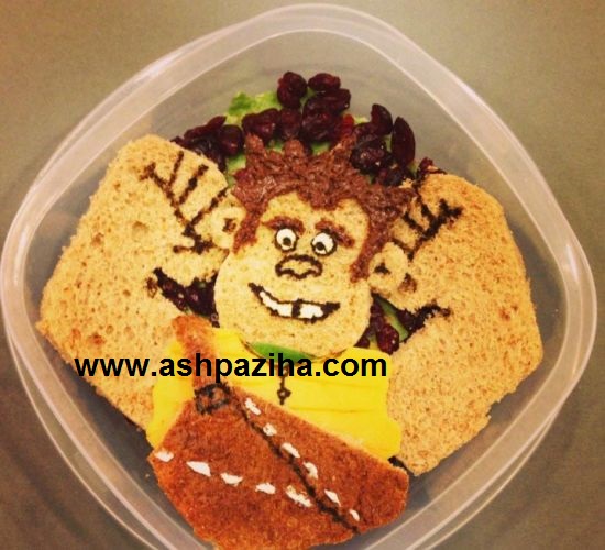 Decoration - food containers - children - third series (6)