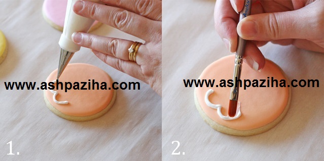 Design - with - cream - on - Cap cakes - Nowruz - 95 - Series - Twenty-sixth (3)