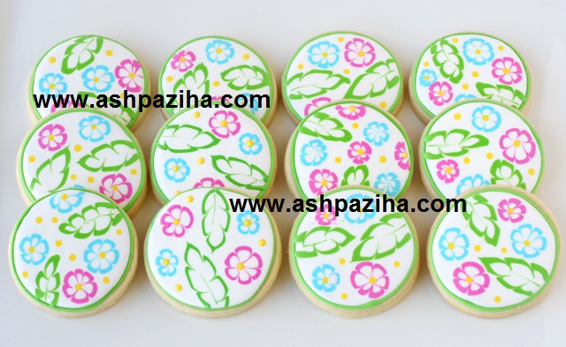 Flowers-on-cookies-for-Nowruz-95-Series-Twenty-Fourth-2