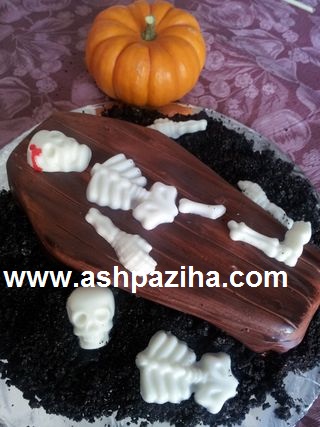 Training - beautiful - decorated - Cap cakes - shaped - scary - and - skeleton (26)
