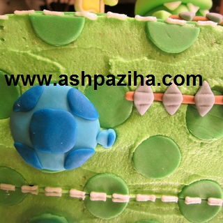 Training - beautiful - decorated - cake - with - dough fondant - the - frog (21)