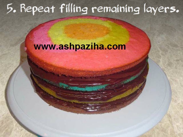 Training - cooking - and - Decorating - Cake - Rainbow - class (17)
