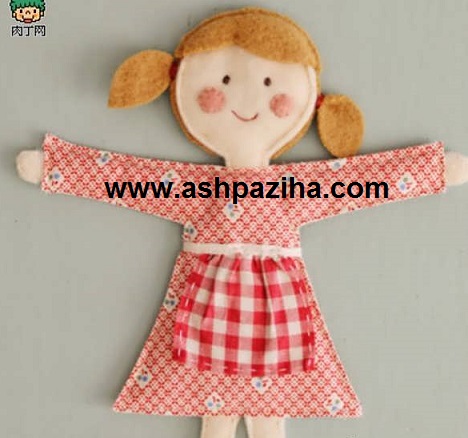 Create a - doll - with - fabric - and - Felt - Picture (6)