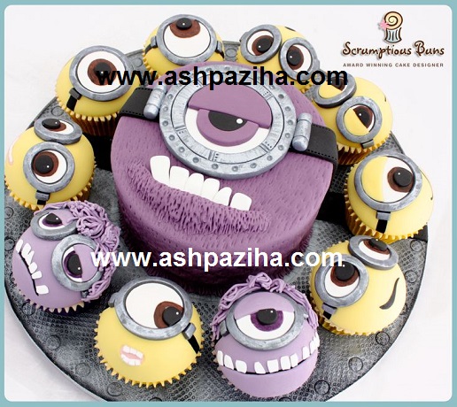 Example - decorated - cakes - and - cookies - with - Themes - minion (15)