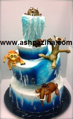 Birthday cake - with - Design - Ice Age - Series - First (1)