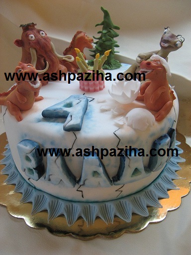 Birthday cake - with - Design - Ice Age - Series - First (3)
