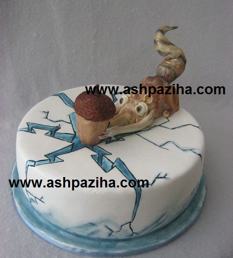Birthday cake - with - Design - Ice Age - Series - First (5)