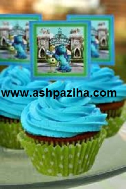 Cake - and - Cap cakes - special - birthday - to - design - the company monsters - Series - First (5)
