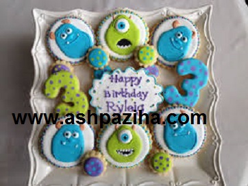 Cake - and - Cap cakes - special - birthday - to - design - the company monsters - Series - First (7)