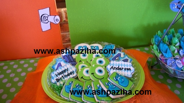 Cake - and - Cap cakes - special - birthday - to - design - the company monsters - Series - First (8)