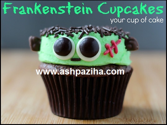 Decorated - Cap cakes - to - the - Frankenstein - Special - Halloween - 2016 (7)