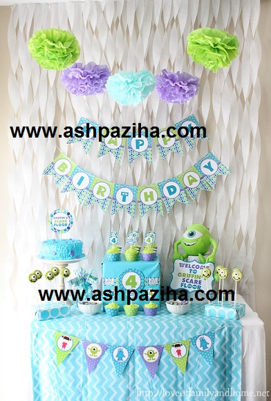 Decoration - Tables - birthday - to - Themes - Cartoon - Company - Monsters - Series - IV (7)