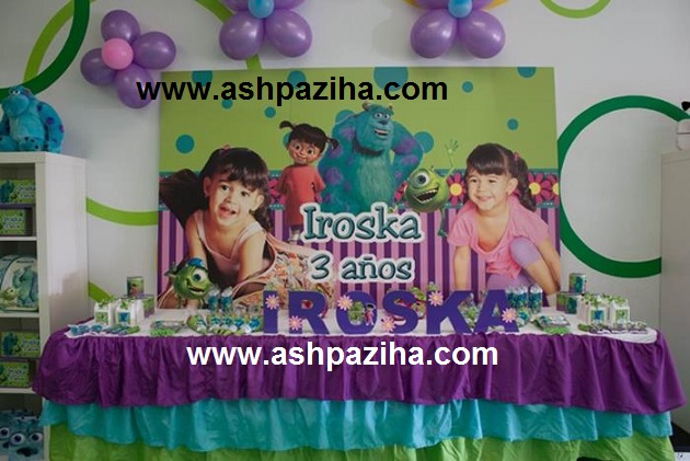 Decoration - Tables - birthday - to - Themes - Cartoon - Company - Monsters - Series - IV (9)