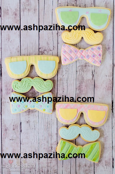 Decoration - cookies - to - the - mustache - and - glasses - Series - fifty - and - six (4)