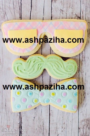 Decoration - cookies - to - the - mustache - and - glasses - Series - fifty - and - six (5)