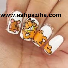 Example - Design - nail polish - by - theme - Garfield - Series - II (4)