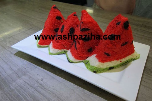 Training - image - baking - bread - watermelon - of - special - Yalda - 1394 (3)