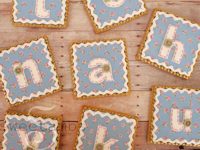 Writing - and - design - with - Royal icing - on - Biscuits - Series - fifty - and - Eight (19)