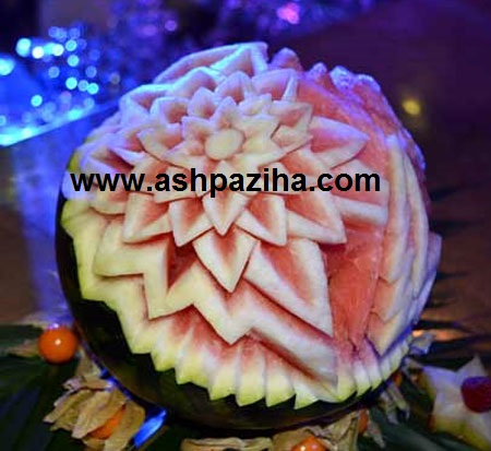 Decorating - watermelon - and - fruit - for - Yalda - 94 - Series - XIV (7)