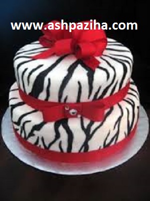 Models - cake - Zebra - design - red -2016 (5)