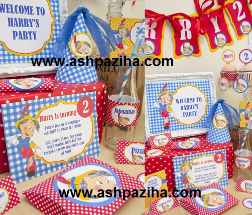 The most specific - decoration - birthday - with - Theme - Pinocchio - Series - Three (12)