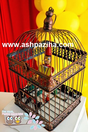 The most specific - decoration - birthday - with - Theme - Pinocchio - Series - Three (9)